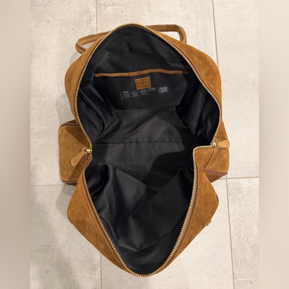 ASOS brown suede bowler tote bag - Picture 7 of 8